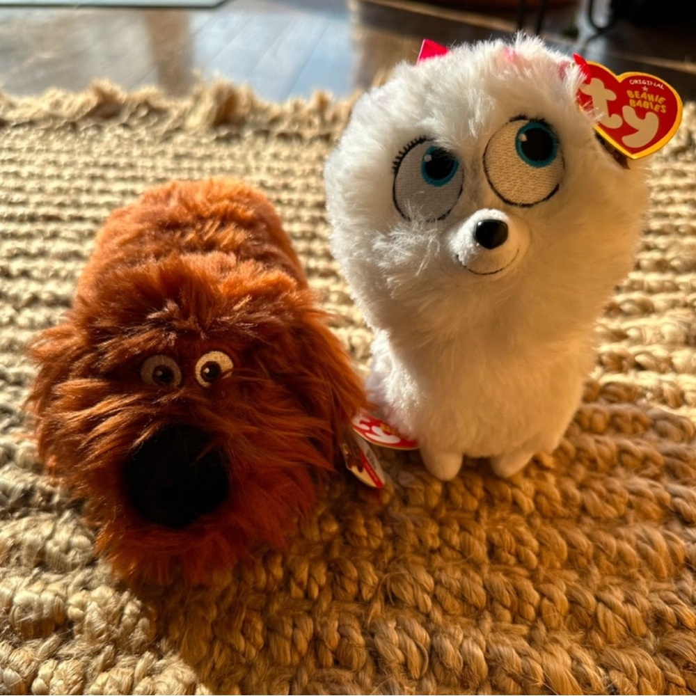 Ty Beanie Babies Duke and Gidget
